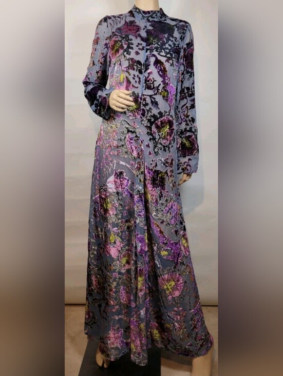 Free People Dresses & Skirts - Free People Velvet Open Back Maxi Dress